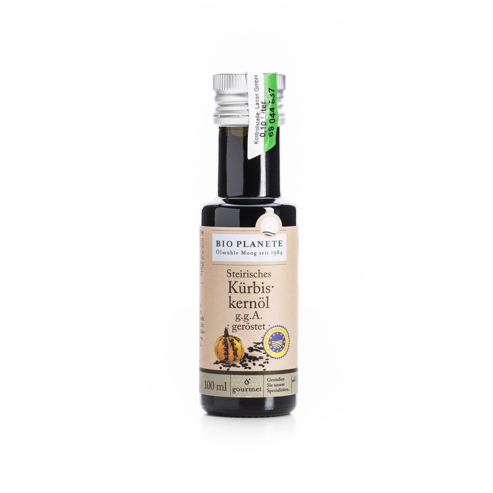 l_bio_planete_steirisches_kuerbis_leinoel_100ml Oele & Essig - steirisches Kürbiskern­öl geröstet - Hofladen Altkö