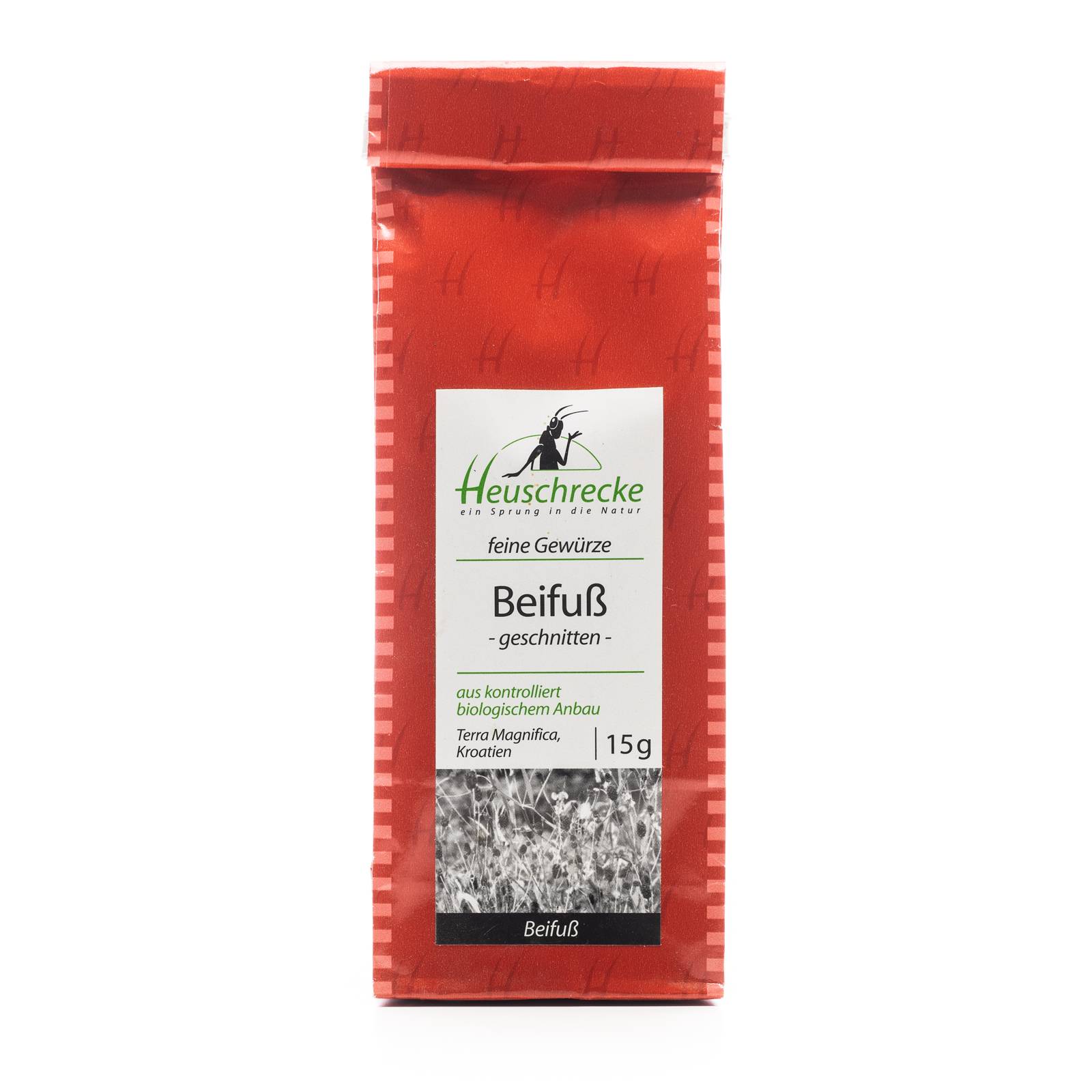 l_heuschrecke_feine_gewuerze_tuete_beifuss_geschnitten Gewürze - Beifuß geschnitten - Hofladen Altkö